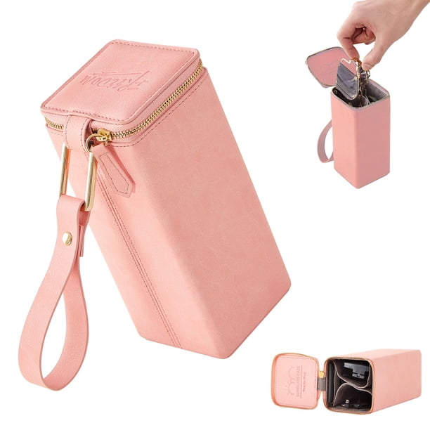 Estuche organizador colgante rosa para lentes de sol Cloudever