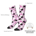 thumbnail image 4 of Vsdgher Pink Girl Halloween Crew Socks for Men & Women, Breathable Casual Athletic Ankle Socks, 4 of 6