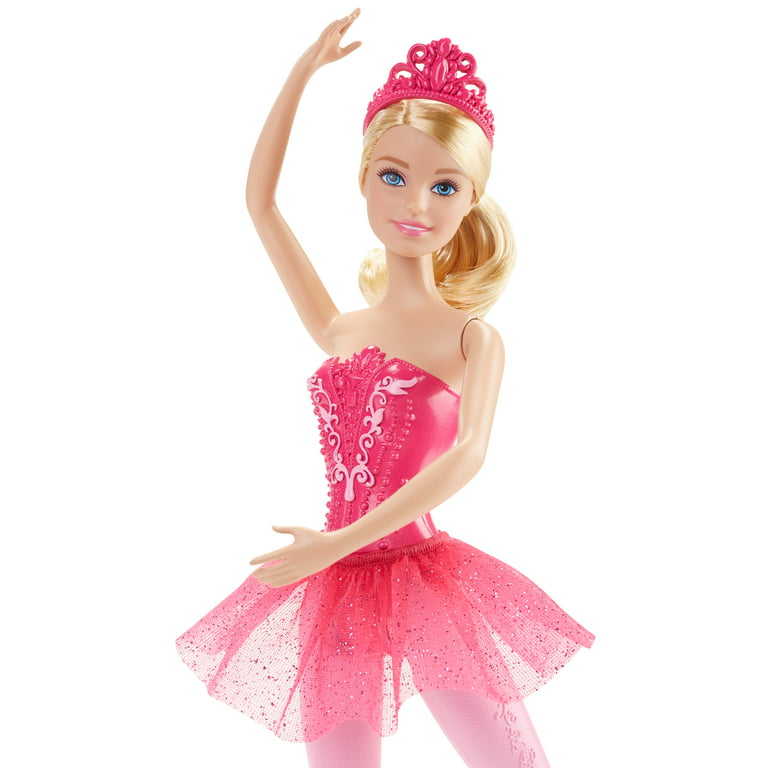 Barbie Ballerina Doll with Ballerina Outfit, Tutu, Sculpted Toe Shoes and  Ballet-posed Arms for Ages 3 and Up