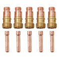thumbnail image 1 of 10pcs TIG Stubby Gas Lens 17GL332 10N24S 3/32 &TIG Collet Kit DB SR WP 17 18 26, 1 of 1