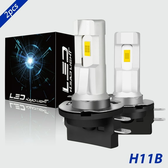 For 2009-2010 Hyundai Sonata LED Headlight Low Beam Bulbs Replacement 6000K White