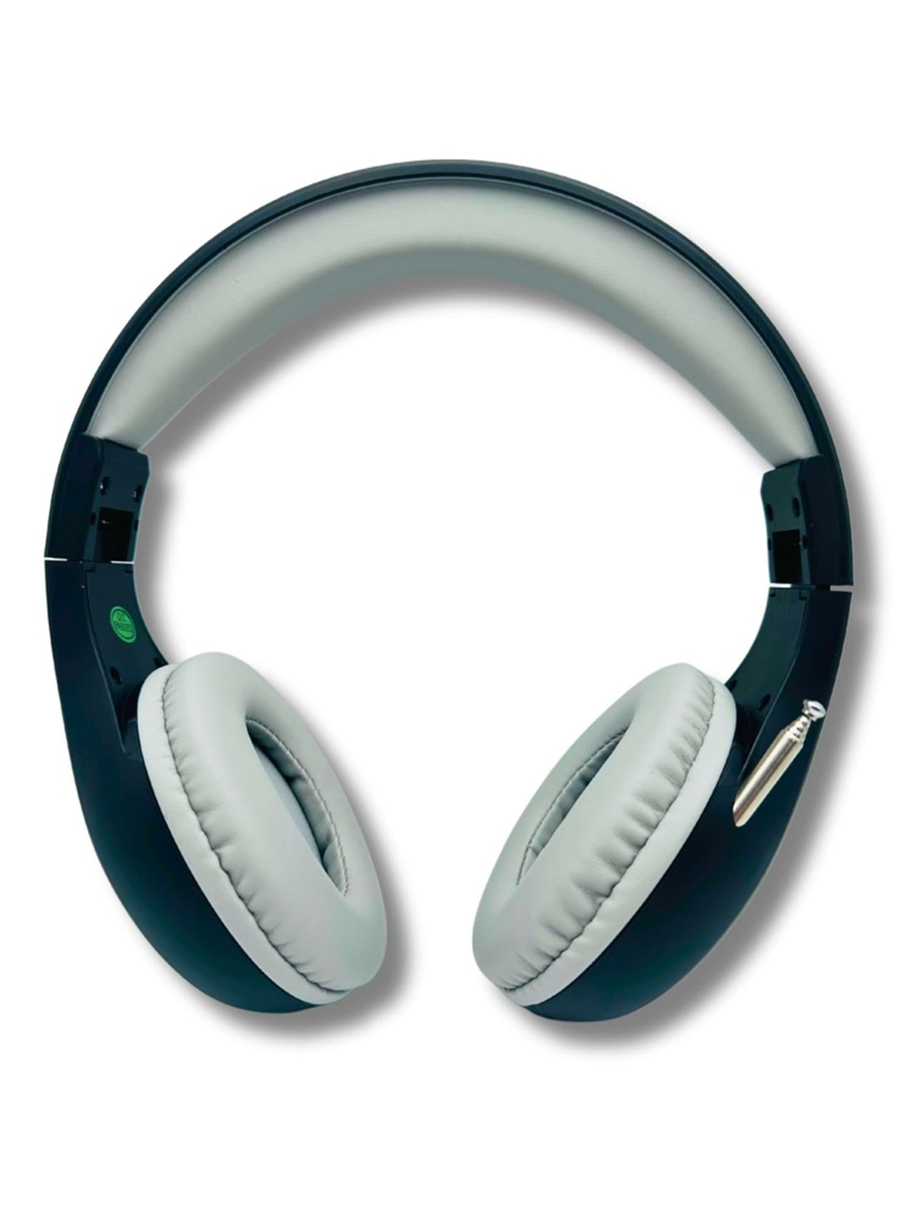 Things Audio Portable Personal FM Radio Headphones Pull-Out Antenna for Great Reception, Walking, Jogging, Relaxing, School, Talk Radio - Powered by 2AA Batteries (Not Included) - Black & Gray