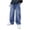 00-Light Blue568, variant on Lullu Denim Jeans for Boys Stretch Straight Denim Pants with Elastic Waistband, Sizes 4-14
