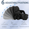 thumbnail image 4 of King Mills Extra Wide Stadium Seats with Back Support for Big & Tall People, 330lbs Capacity Extra Wide Bleacher Seat, 1pk, 4 of 7