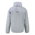 thumbnail image 3 of Women's Cutter & Buck Gray Tampa Bay Buccaneers Helmet Charter Eco Recycled Full-Zip Jacket, 3 of 3