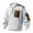 White, variant on IWRICH Men’s Quarter Zip Hoodie Casual Big and Tall Fall Long Sleeve Fashion Warm Loose Fit Tops White XL