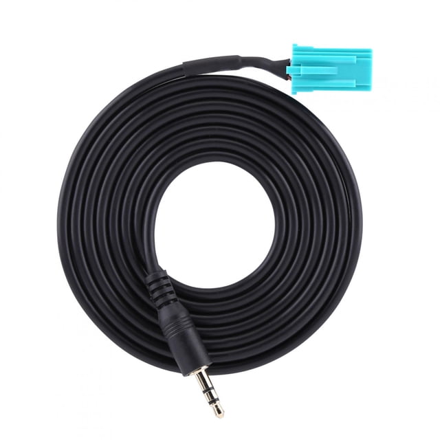 150cm 6 Pin To 3.5mm Auxiliary Cable, Linking Cable, For Clio Models 2005 To 2011 Espace Models 2005 To 2011