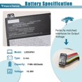 thumbnail image 2 of Batería para Laptop Vmaxxfanee L22C4PA1 15.36V 71Wh Nueva, 2 of 7