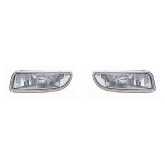 For Hyundai Sonata Fog Light Assembly 1999 2000 2001 Driver and Passenger Side Pair HY2592109 | HY2593109