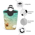 thumbnail image 3 of Sikiie Starfish And Seashell On The Beach Square Laundry Bag Large Collapsible Dirty Clothes Bags With Handles Waterproof Essentials Storage For College Dorm, Family, 3 of 5