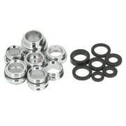 Ccdes Brass Aerator Adapter Set,7Pcs/Set Male Female Faucet Adapter Kit With Gasket Brass Aerator Adapter Set For Garden Hose Kitchen Sink,Male Female Faucet Adapter Kit
