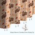 thumbnail image 5 of Happy Thanksgiving Day Shower Curtain 36"x72" ,Bathroom Decorative Shower Curtains Set with 12 Hooks,Modern Waterproof Washable Shower Curtain, 5 of 5