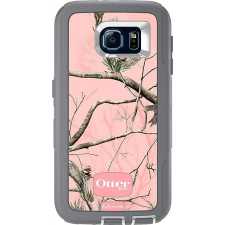 OtterBox Defender Series Case for Samsung Galaxy S6 - Realtree AP Pink