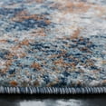 thumbnail image 3 of SAFAVIEH Aston Georgiana Abstract Area Rug, Navy/Gold, 6'7" x 6'7" Round, 3 of 11