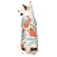 thumbnail image 1 of Fotbe Peach Sudadera con Estampado para Perros Pequeños – Suéter con Capucha para Mascotas, Tela Suave de Forro Polar con Bolsillo-X-Large, 1 of 7
