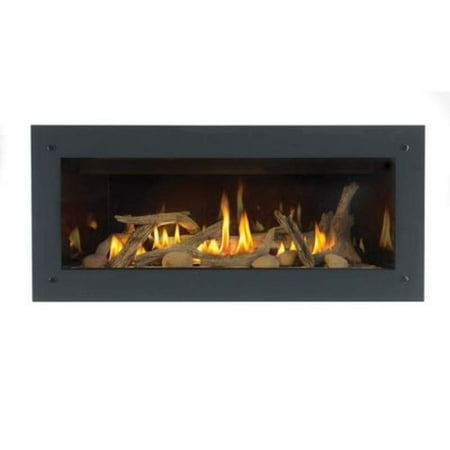4 Sided Fireplace Surround With Safety Screen Painted Gloss Black