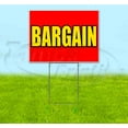 thumbnail image 1 of Bargain (18" x 24") Yard Sign, Includes Metal Step Stake, 1 of 6