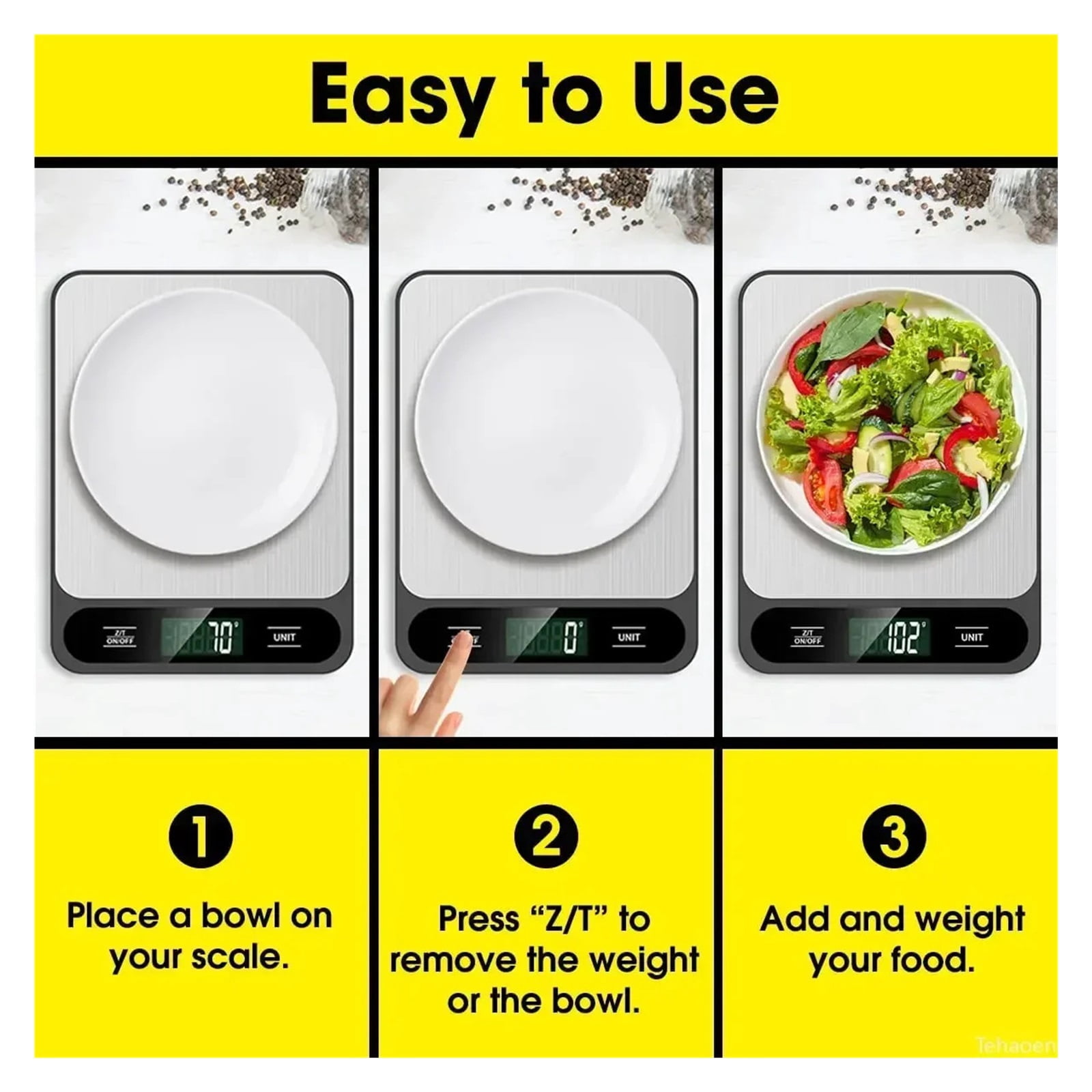 Digital Kitchen Scale Weight Scale Usb Food Coffee Scales Smart Electronic Waterproof Digital Scale