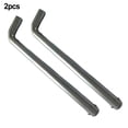thumbnail image 3 of 2pcs Weight Stack Pin 135mm Steel L-shaped Integral Pin Heavy Duty Machine Pin Fitness Equipment Weight Block Parts, 3 of 10