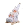 thumbnail image 1 of Figura de Papá Noel esquiando Hugo Decoración de muñeco de Papá 6.5 cm x 13.5 cm x 19 cm, 1 of 10