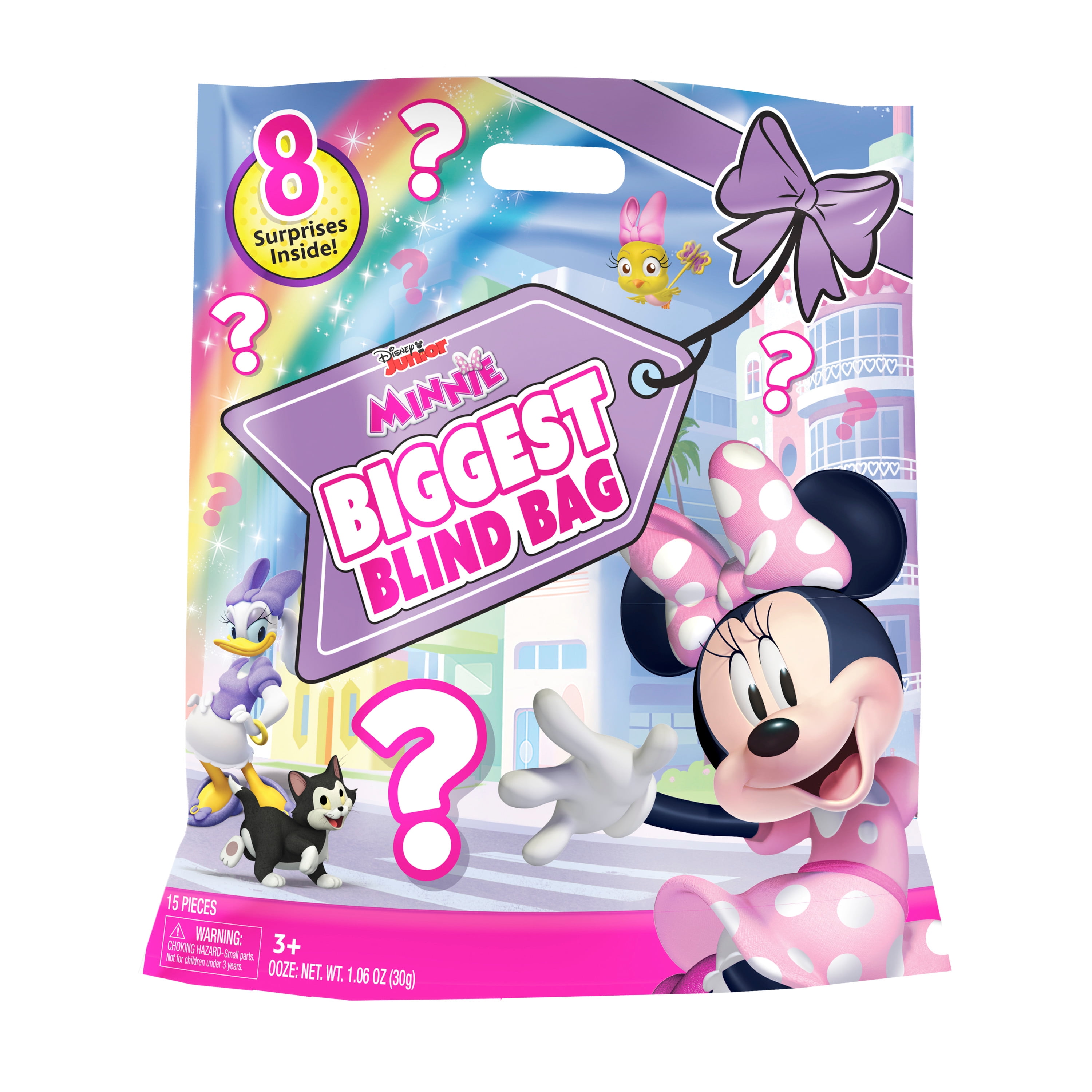 Disney Junior Minnie Mouse Biggest Blind Bag, Officially Licensed Kids Toys for Ages 3 Up, Gifts and Presents
