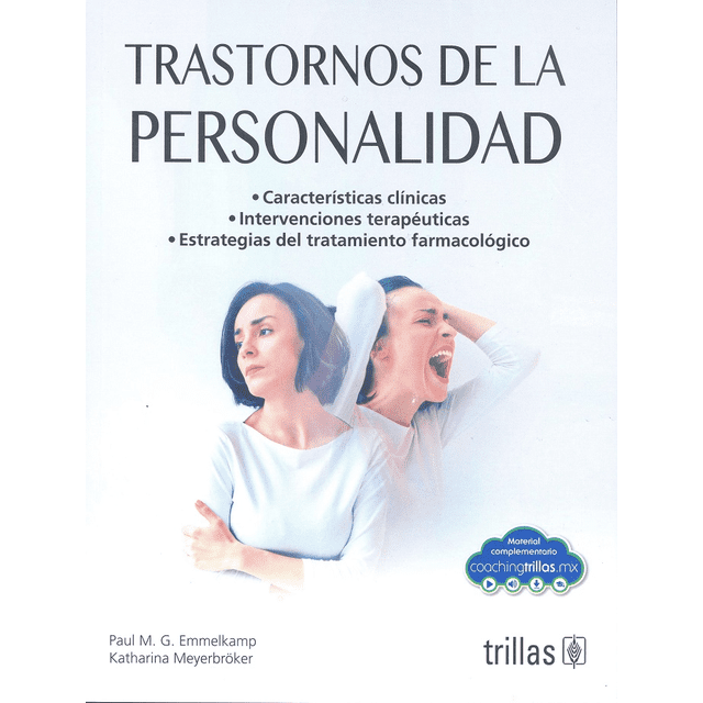 Trastornos de la personalidad Editorial Trillas Pasta Blanda