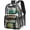 Black, variant on DAKIMOE Clear Backpack Heavy Duty Large Capacity PVC Transparent Waterproof Bag for School Stadium College