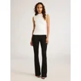 thumbnail image 2 of Sofia by Sofia Vergara Women's and Women's Plus Melisa Flare High Rise Pull On Jeans, 30.5", 32.5" and 34.5" Inseams, Sizes 0-28, 2 of 4