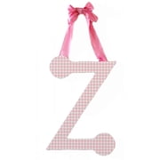 My Baby Sam Hanging Gingham Letter With