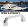 thumbnail image 3 of Poignées de Maintien pour Bateau, Poignée de Porte en Acier Inoxydable Robuste, Poignée Ergonomique Multifonctionnelle pour Main Courante Marine pour RV, Bateaux, Yachts, Portes de Stockage à Froid, Remorques de Voyage, 3 of 7