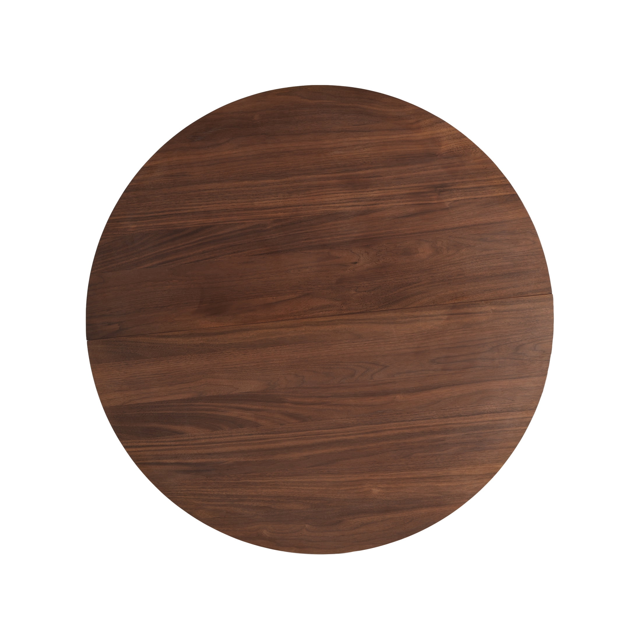 Christopher Knight Home Farmhouse 48" Round Dining Table, Solid Wood X-Base, Walnut