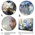 thumbnail image 3 of Designart "Blue Bonnets love expression III" Floral Art Living Room Set, 3 of 5