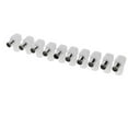 thumbnail image 1 of Xuanheng 10 Pieces Right Angle RF Coaxial Coupler TV Aerial Cable Connector Male Adaptor, 1 of 7