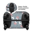 thumbnail image 4 of Xecao Cartoon Poodle Dog print Elastic Luggage Cover, with double-sided print , is perfect for travel, business, and daily use, 4 of 9
