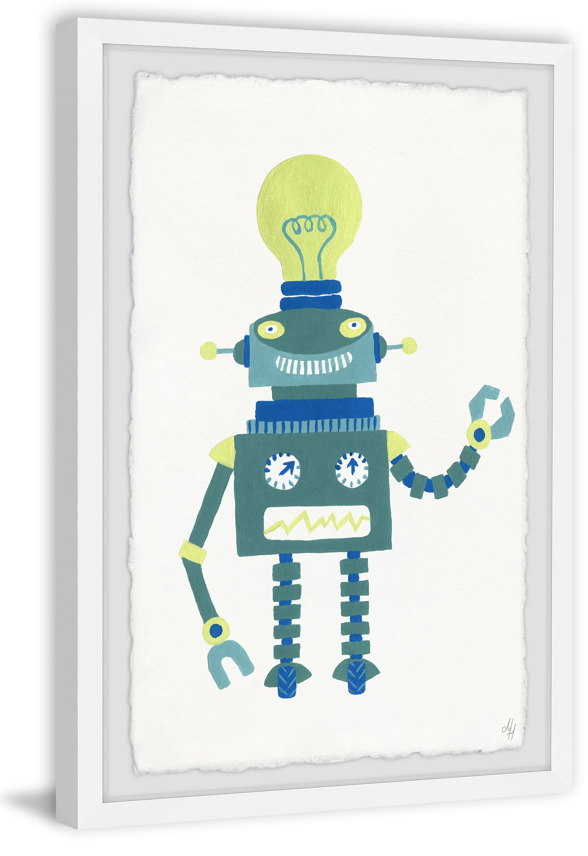 Marmont Hill Smart Robot Framed Wall Art