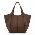 thumbnail image 1 of Bolso Montana West Large Hobo de piel vegana marrón, 1 of 7