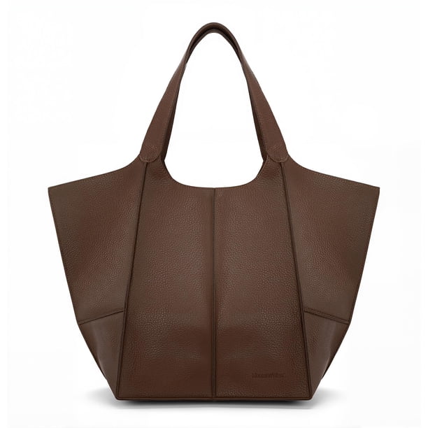 Bolso Montana West Large Hobo de piel vegana marrón