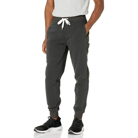 Southpole Men's Active Basic Jogger Fleece Pants Medium New Heather Charcoal