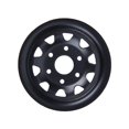 thumbnail image 3 of Juego de 4 llantas de cubo de rueda de metal de 1,9 pulgadas para decoración de coche trepador de control remoto 1/10 (agujero triangular negro), 3 of 8