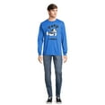 thumbnail image 2 of Disney Mickey Mouse Men’s and Big Men’s Long Sleeve Graphic Tee Shirt, Sizes S-3XL, 2 of 5
