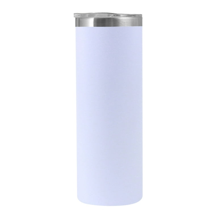Hiipoo 8 Pack Sublimation Tumblers bulk 20 oz Skinny, Stainless Steel  Double Wall Insulated Straight Sublimation Blanks tumbler with 10  Sublimation