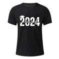 thumbnail image 2 of toraway Chemises pour Hommes T-Shirts Graphiques T-Shirts d'Été pour Hommes Campus Manches Courtes Col Rond Manches Courtes T-Shirt de Remise des Diplômes 2024 S, 2 of 3