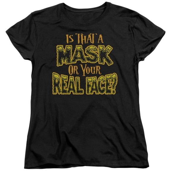 - Mask - Women's Short Sleeve Shirt - Large