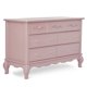 thumbnail image 3 of Aurora 7 Drawer Double Dresser, Ivory Lace, 54x20.3x34 Inch (Pack of 1) My Lux Decor Round, 3 of 8