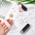 thumbnail image 3 of 4Pcs 6ml Square Empty Lip Gloss Tube Glaze Container with Wand Applicator and Rubber Stopper Black Pink Gradient Refillable Lipgloss Balm DIY Samples Bottle Tube with Droppers Funnel for DIY, 3 of 6