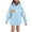 Light Blue, variant on successthop Halloween Hoodies Graphic Ghost Pumpkin Toddler Girls Boys Fleece Long Sleeve Pullover Sizes 3-14