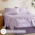 thumbnail image 2 of Regency Heights Twin XL Size Comforter Set, 7-Piece Bed in a Bag Twin XL, Purple Bedding Sets with Sheets, Bed Skirt, 2 of 8