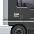 thumbnail image 6 of 2 Pack - ELD On Board Vinyl Decal Electronic Logging Device Sticker E-Log Electronic Driver Logs Decal for Commercial Semi Truck & Bus Drivers - Many Colors & Sizes (6" x 5", White), 6 of 8