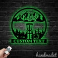 thumbnail image 4 of Handmadetneonsign Disc Golf Metal Wall Art Light, Disc Golf Metal Sign Wall Decor, Disc Golf Metal Decor, 4 of 5