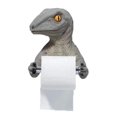 thumbnail image 2 of LinaLife Toilet Paper Holder Tissue Box Resin Wall Rack Toilet Paper Holder 3D Dinosaur Rack Bathroom Decor Shelf Bathroom Accessories Dinosaur Toilet Paper Holder Wall Mount, Dino Towel Holder C95, 2 of 3